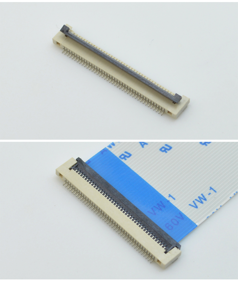 0.5间距 FPC/FFC连接器 座子4/5/6/8/9/10/12/14/15针 翻盖H1.5,91香蕉视频APP污下载