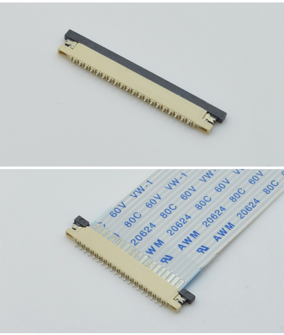 fpc 薄膜电缆连接器-fpc连接器1.0间距fpc连接器 上接-91香蕉视频APP污下载
