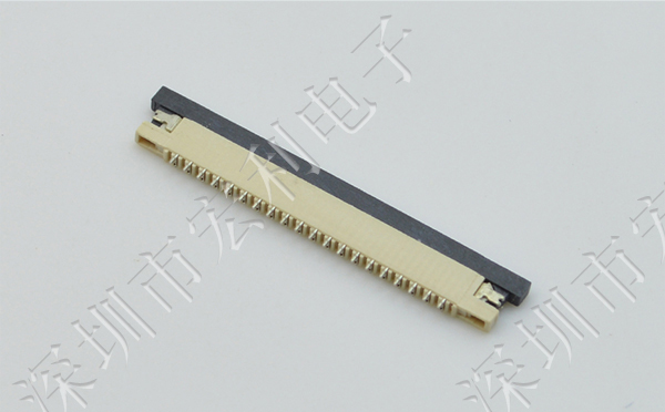 FFC软排线接插件 91香蕉视频黄色在线观看 间距1.0MM-10p 上接拉锁