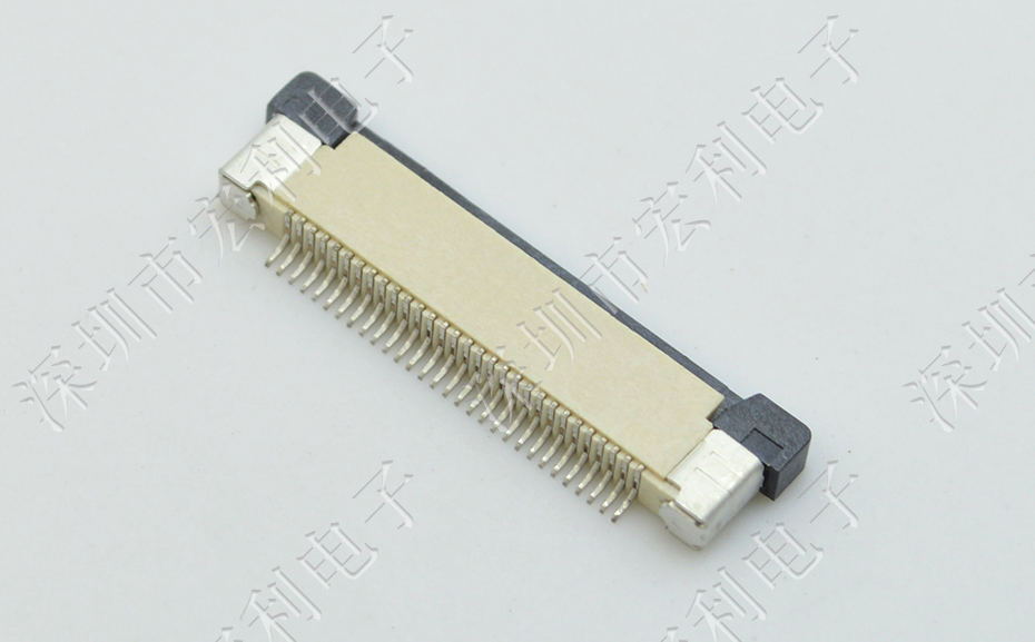 FFC/91香蕉视频黄色在线观看 37p 37pin 0.5mm间距 FPC座 抽屉式上接 排线插座