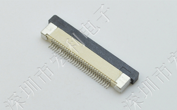 FFC/91香蕉视频黄色在线观看 软排线插座 0.5mm间距-45P 下接拉锁 45Pin 抽屉式