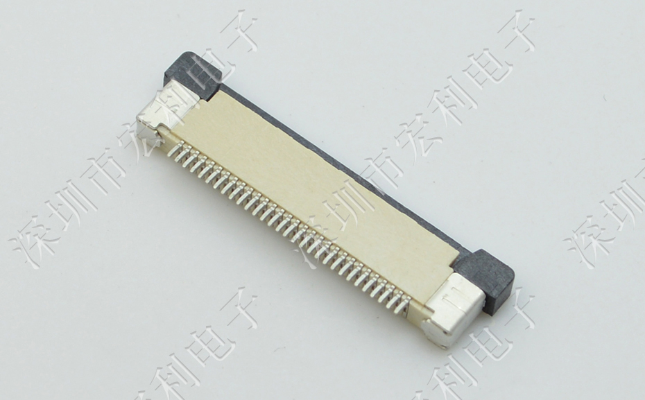 FFC/91香蕉视频黄色在线观看 软排线插座 0.5mm间距-60P 下接拉锁 60Pin 抽屉式