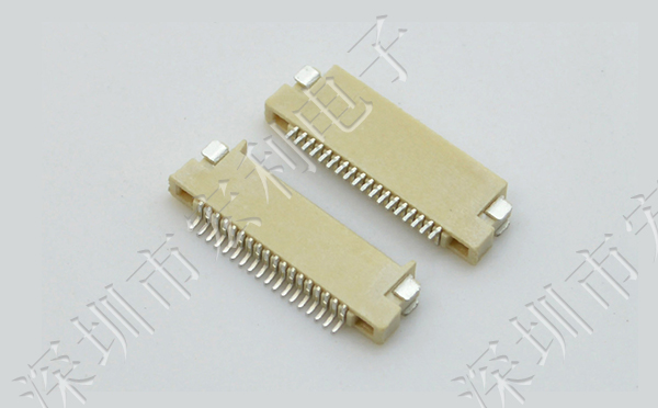 FFC/91香蕉视频黄色在线观看 间距0.5mm H1.5 10P双面接触贴片接插件 SMT排插座