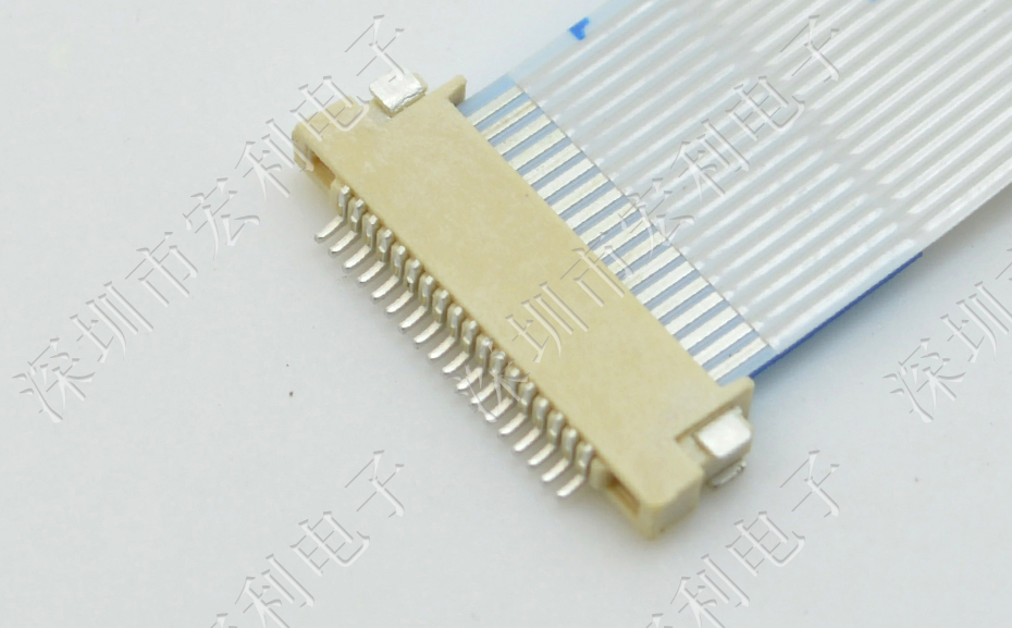 FFC/91香蕉视频黄色在线观看 间距0.5mm H1.5 13P双面接触贴片接插件 SMT排插座
