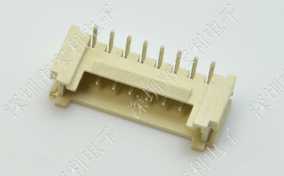HY2.0mm立式fpc连接器 带锁扣工控仪器线对板连接器2P/3P/4P/5P/6P/7P/8P/9P/10P/11P/12P