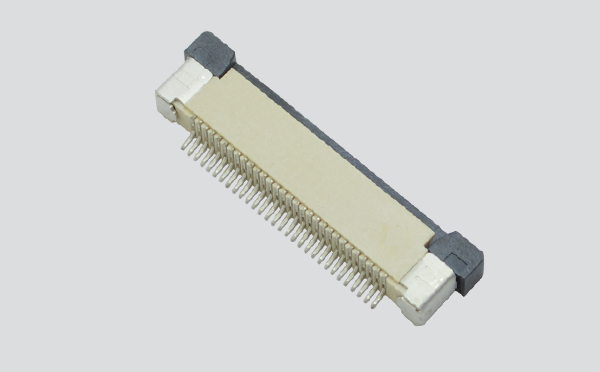 ffc/fpc排线座37pin抽屉式上接触0.5间距 H2.0厚PCB板贴片插座,91香蕉视频APP污下载