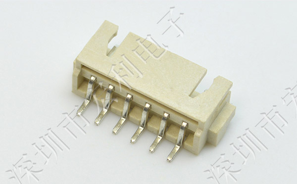 耐高温XH2.54mm间距SMT卧式贴片线对板连接器卧贴插座2P 3P 4P 5P 6P 7P 8P 9P 10P 11P 12